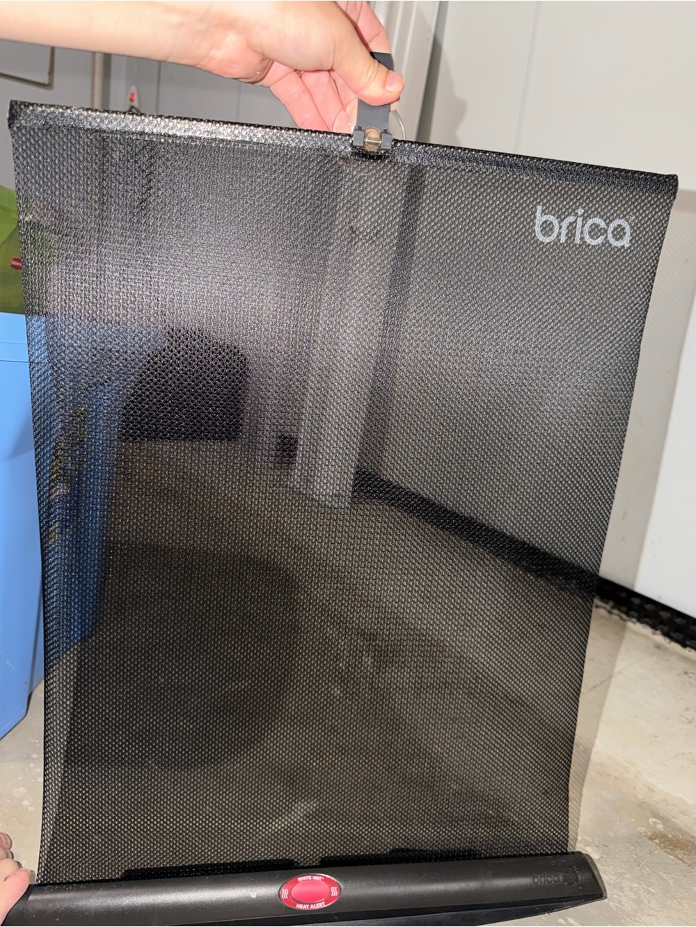 Brica Black Retractable Sun Shade for Kids